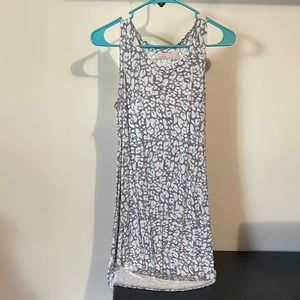 LOGO Layers blue multicolored patterned tank XXS